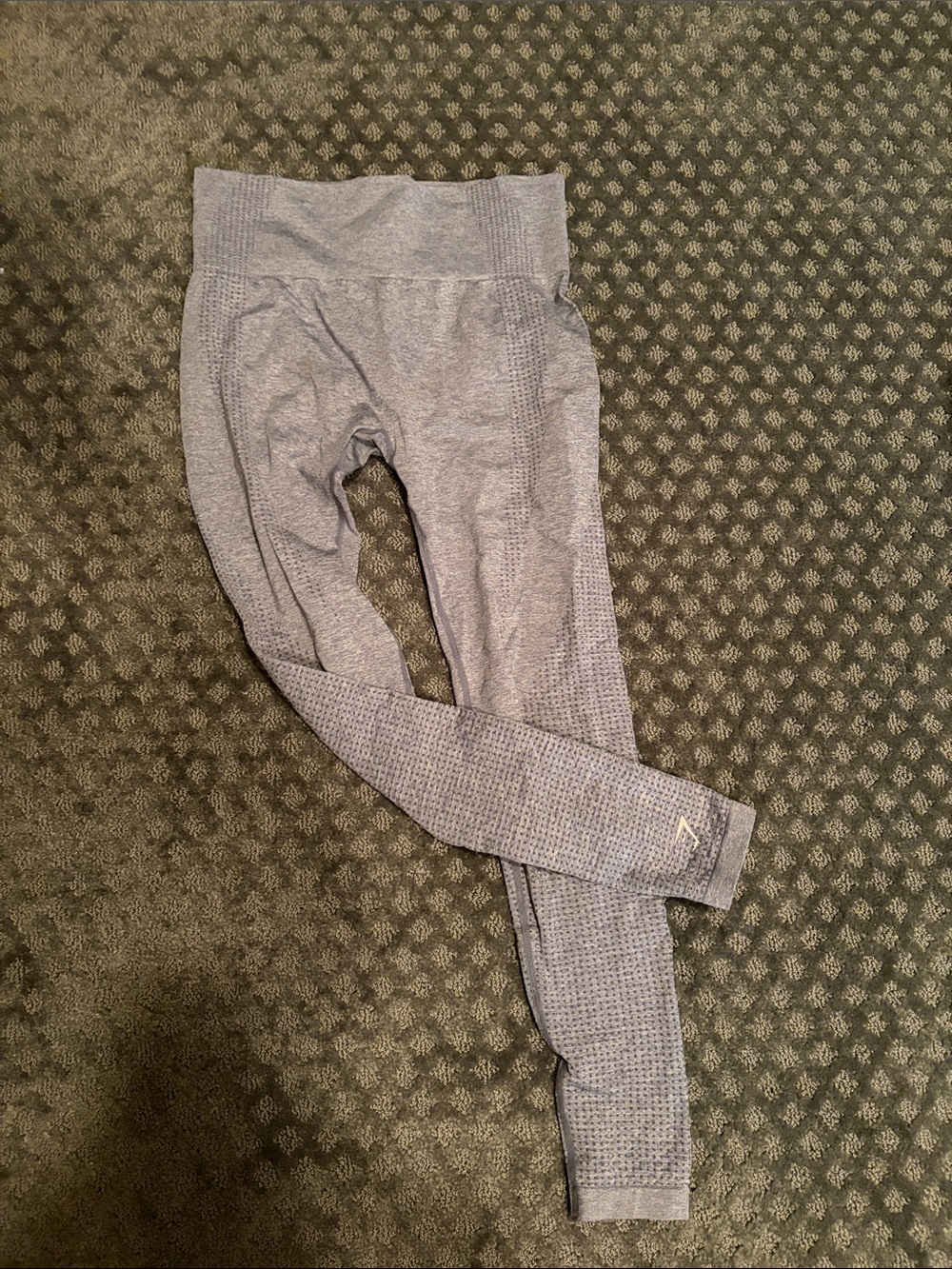 Gymshark Gray Textured Seamless Leggings
